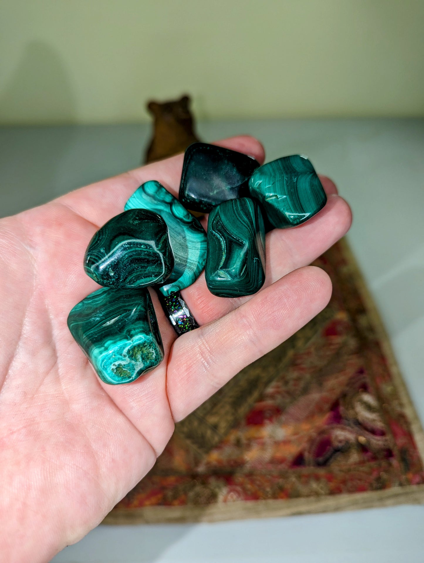 Malachite Tumblestones