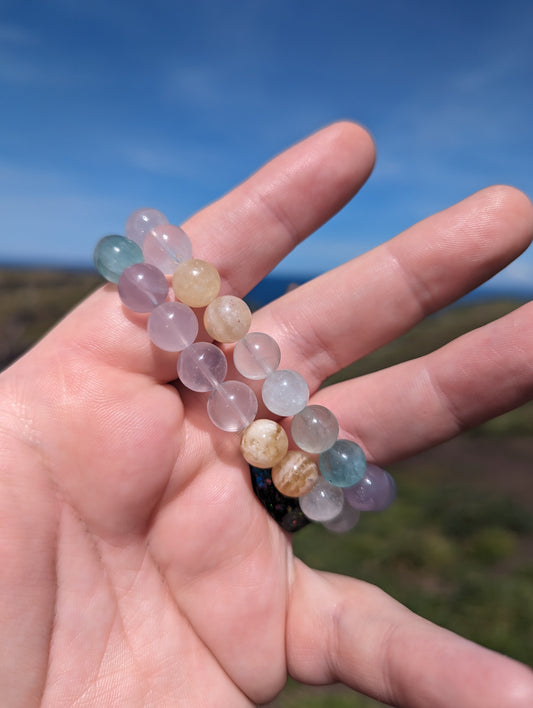 Lavender Fluorite Bracelet