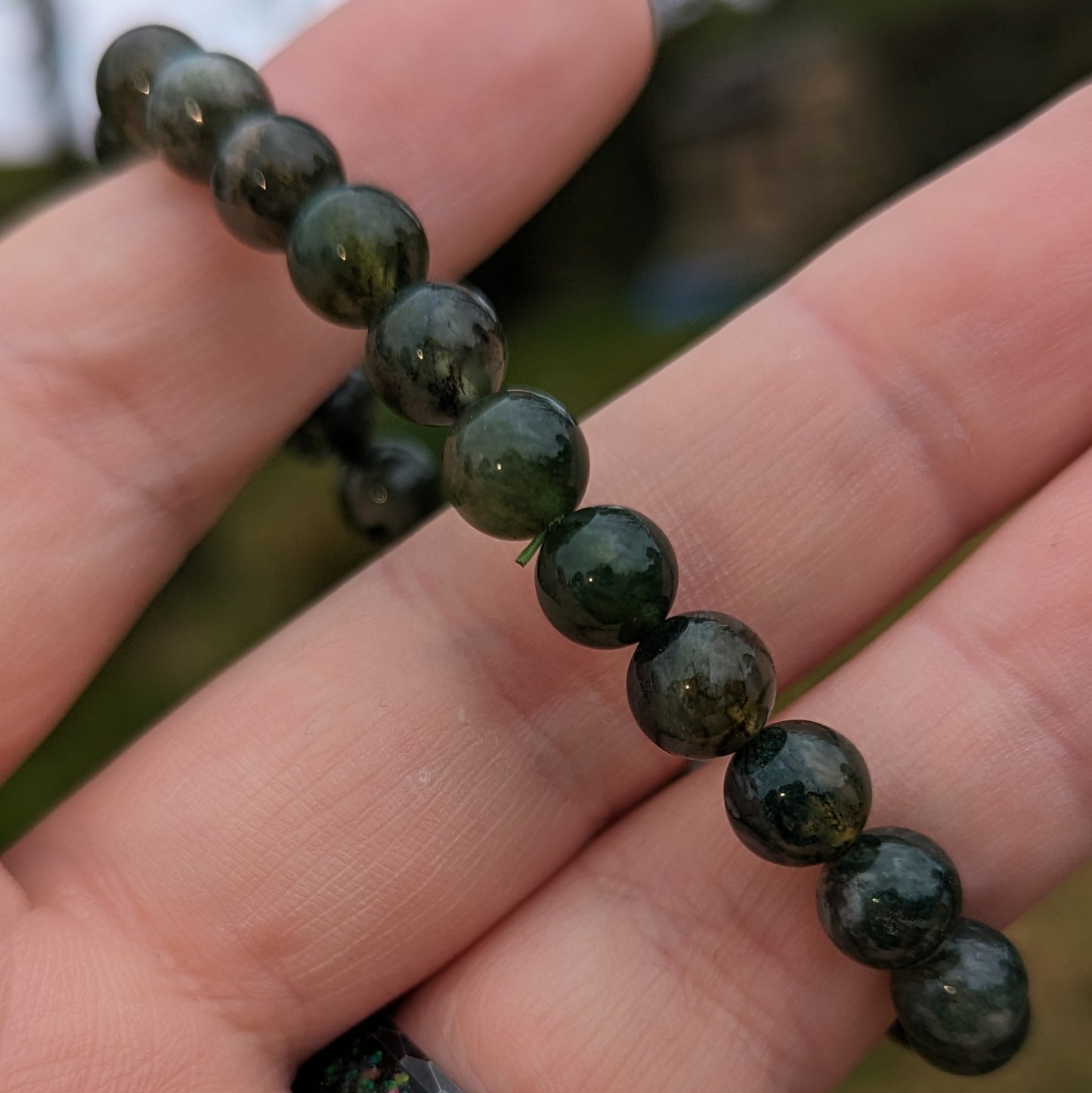 Moss Agate Bracelet