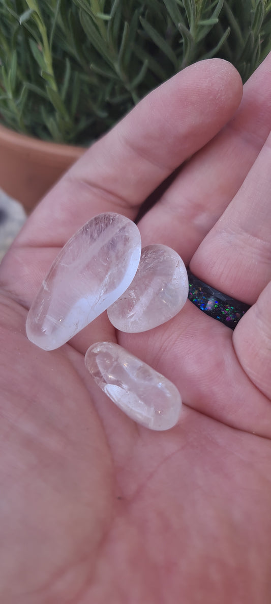 Clear Quartz Tumblestone