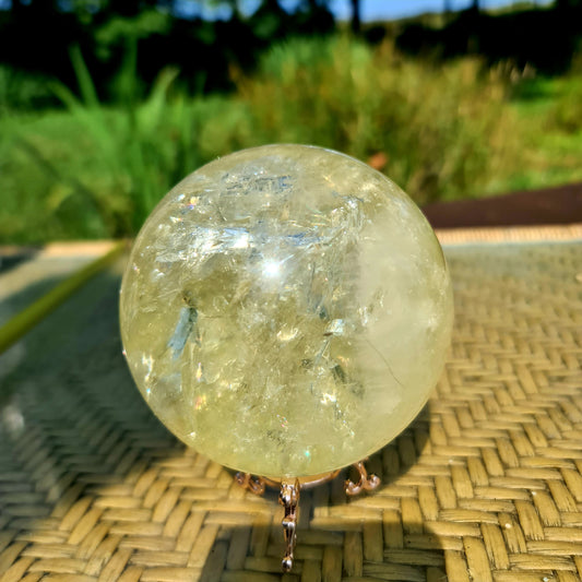 Large Citrine Sphere