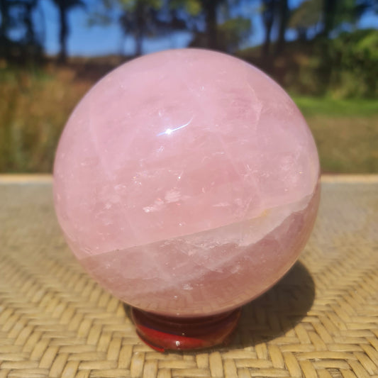 [HUGE] Rose Quartz Sphere