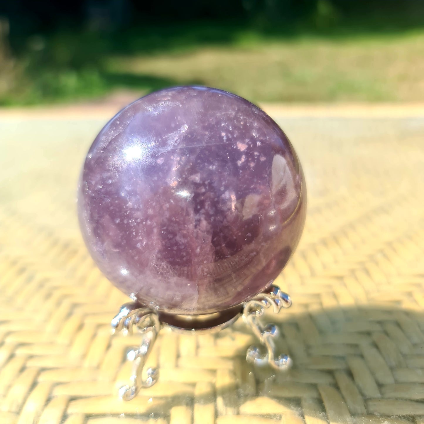 Mica Fluorite Sphere